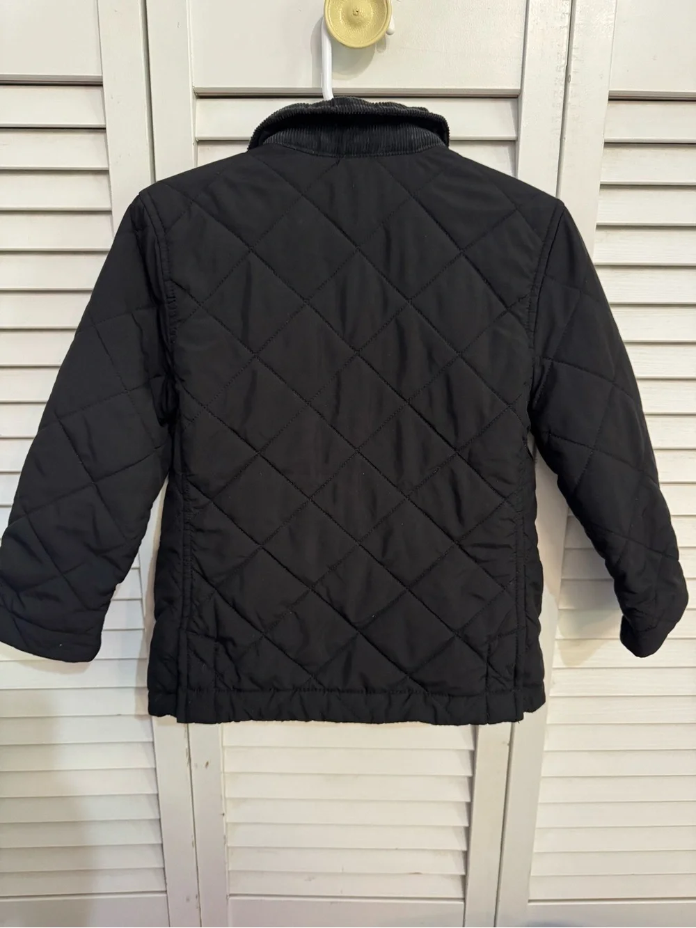 Boys 3T Polo by Ralph Lauren Kids Quilted Black Jacket